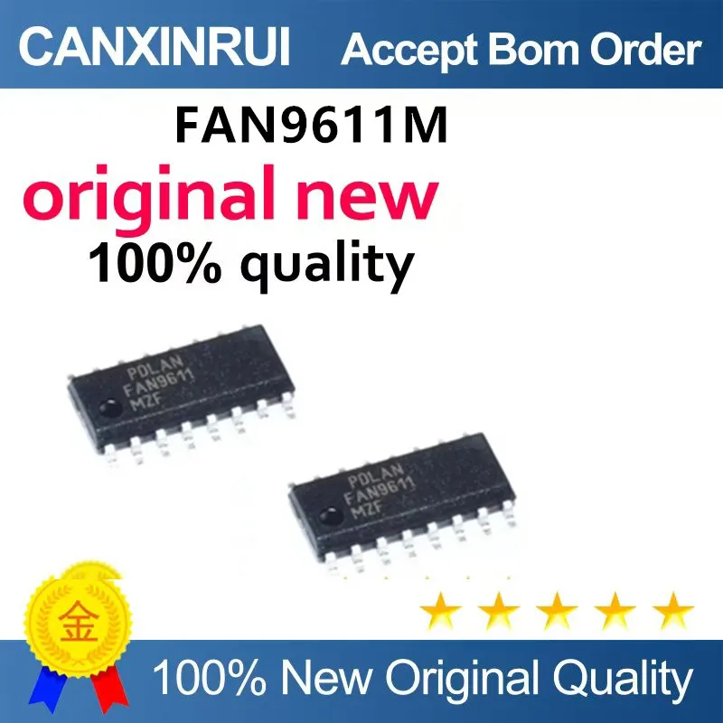 FAN9611M Integrated Circuit SOP-16 Package Quality Assured Stock Electronic Component
FAN9611M Integrated Circuit SOP-16 Package Quality Assured Stock Electronic Component