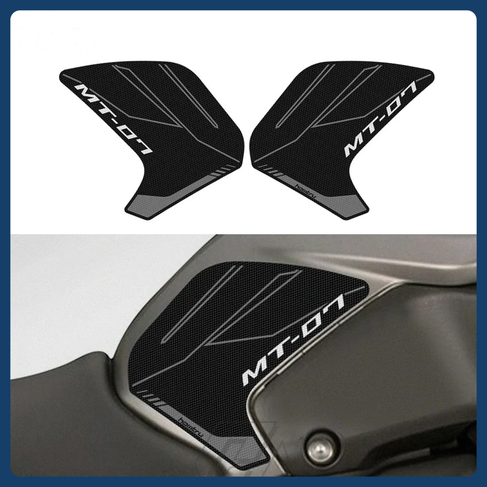 Наклейка на мотоцикл для Yamaha MT-07 MT07 2018-2020, наклейка, аксессуары для мотоцикла, боковая накладка на бак, защитные коврики для наколенников
Наклейка на мотоцикл для Yamaha MT-07 MT07 2018-2020, наклейка, аксессуары для мотоцикла, боковая накладка на бак, защитные коврики для наколенников