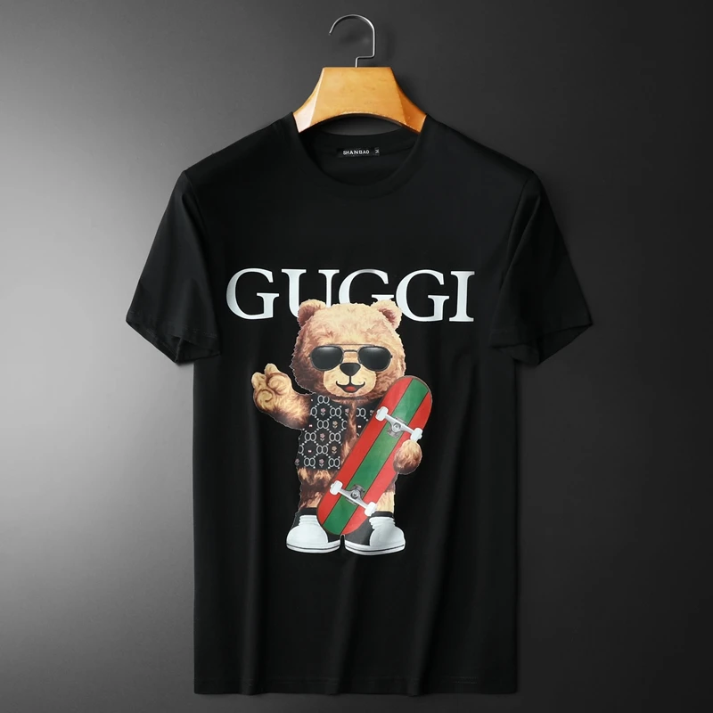 Station Summer New Men's Mercerized Cotton Crew Neck Casual Short Sleeve T-Shirt Trendy Brand Kuqi Large Size Half Sleeve Top
Station Summer New Men's Mercerized Cotton Crew Neck Casual Short Sleeve T-Shirt Trendy Brand Kuqi Large Size Half Sleeve Top