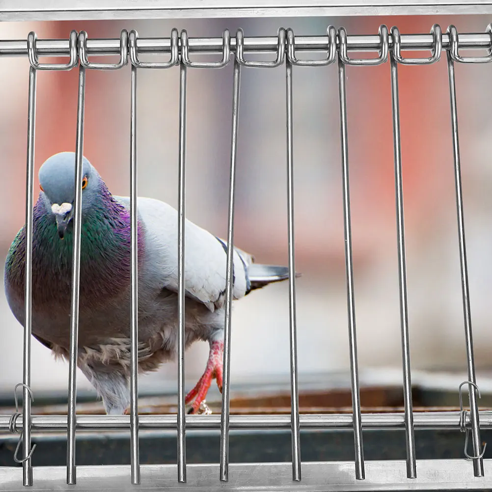 10pcs Live Strips for Bird Cage Sturdy Iron Easy Install One Way System pigeon bird entrance bars bird cage door
10pcs Live Strips for Bird Cage Sturdy Iron Easy Install One Way System pigeon bird entrance bars bird cage door