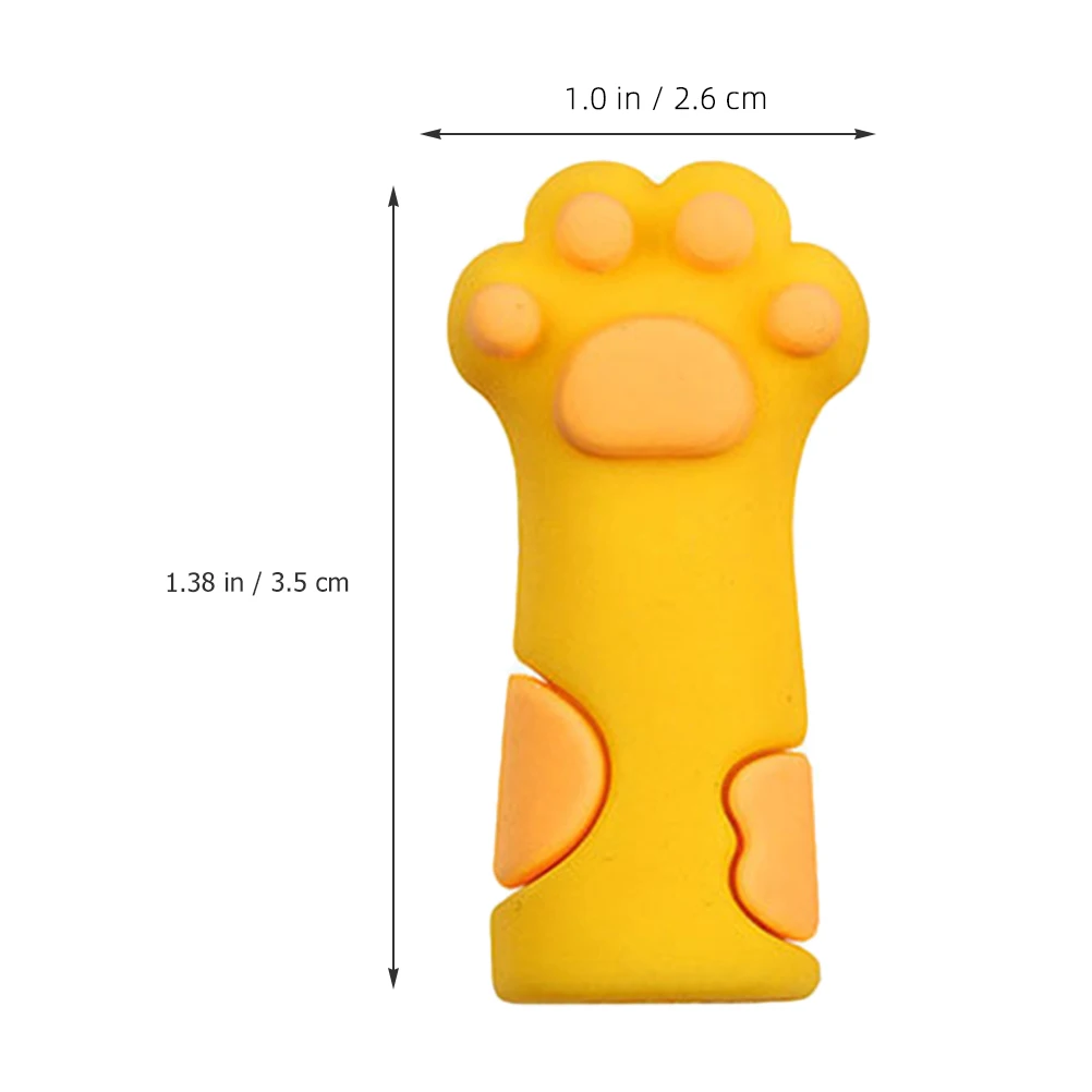 3 pcs Cat Claw Silicone Case for Nail Cuticle Scissors Cover Protector Manicure Tool Tweezers Cap Random Color
3 pcs Cat Claw Silicone Case for Nail Cuticle Scissors Cover Protector Manicure Tool Tweezers Cap Random Color