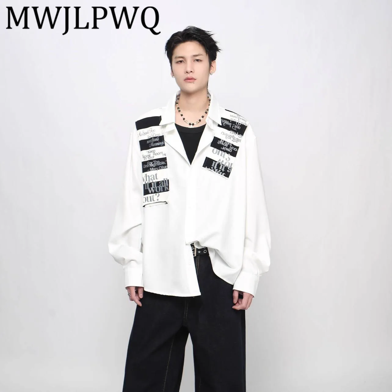 MWJLPWQ High-End Patch Embroidery Design Long Sleeve Men's Shirt Autumn Trendy Laple Single Breasted Lazy Tops 2025 New 21160
MWJLPWQ High-End Patch Embroidery Design Long Sleeve Men's Shirt Autumn Trendy Laple Single Breasted Lazy Tops 2025 New 21160