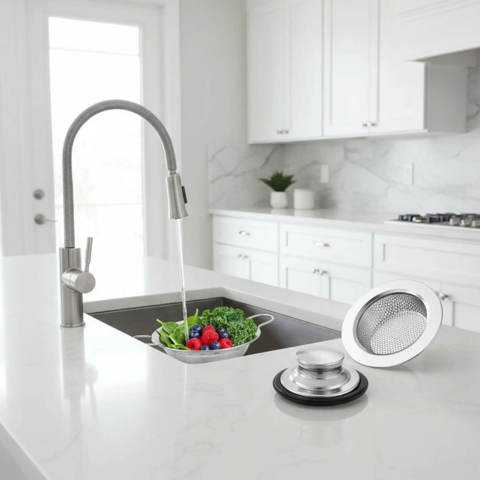 Anti-Clogging Sink Basket Fast Drainage Drain Filter Basket Plumbing Accessory
Anti-Clogging Sink Basket Fast Drainage Drain Filter Basket Plumbing Accessory