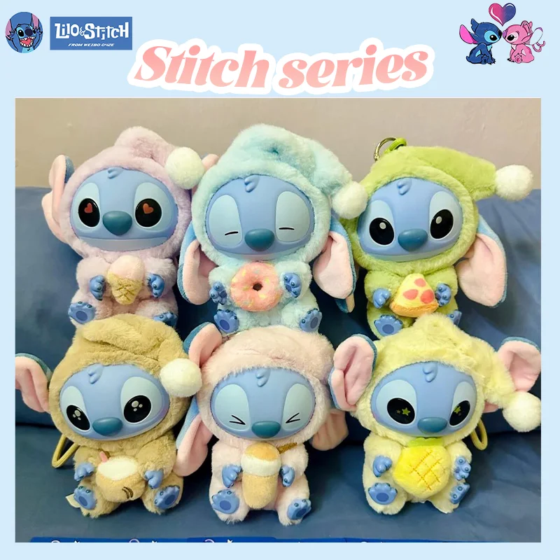 Disney Stitch Vinyl Plush Doll Toy Cartoon Backpack Pendant Cute Doll Keychain Eat Something Before Sleep Series Collector Gifts
Disney Stitch Vinyl Plush Doll Toy Cartoon Backpack Pendant Cute Doll Keychain Eat Something Before Sleep Series Collector Gifts