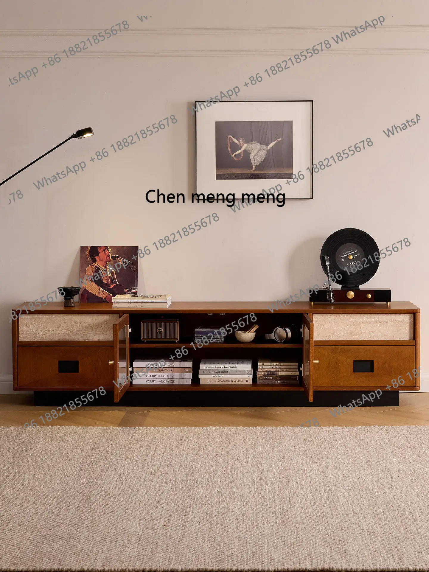 Retro solid wood TV cabinet living room home storage locker integrated small apartment medium ancient style
Retro solid wood TV cabinet living room home storage locker integrated small apartment medium ancient style