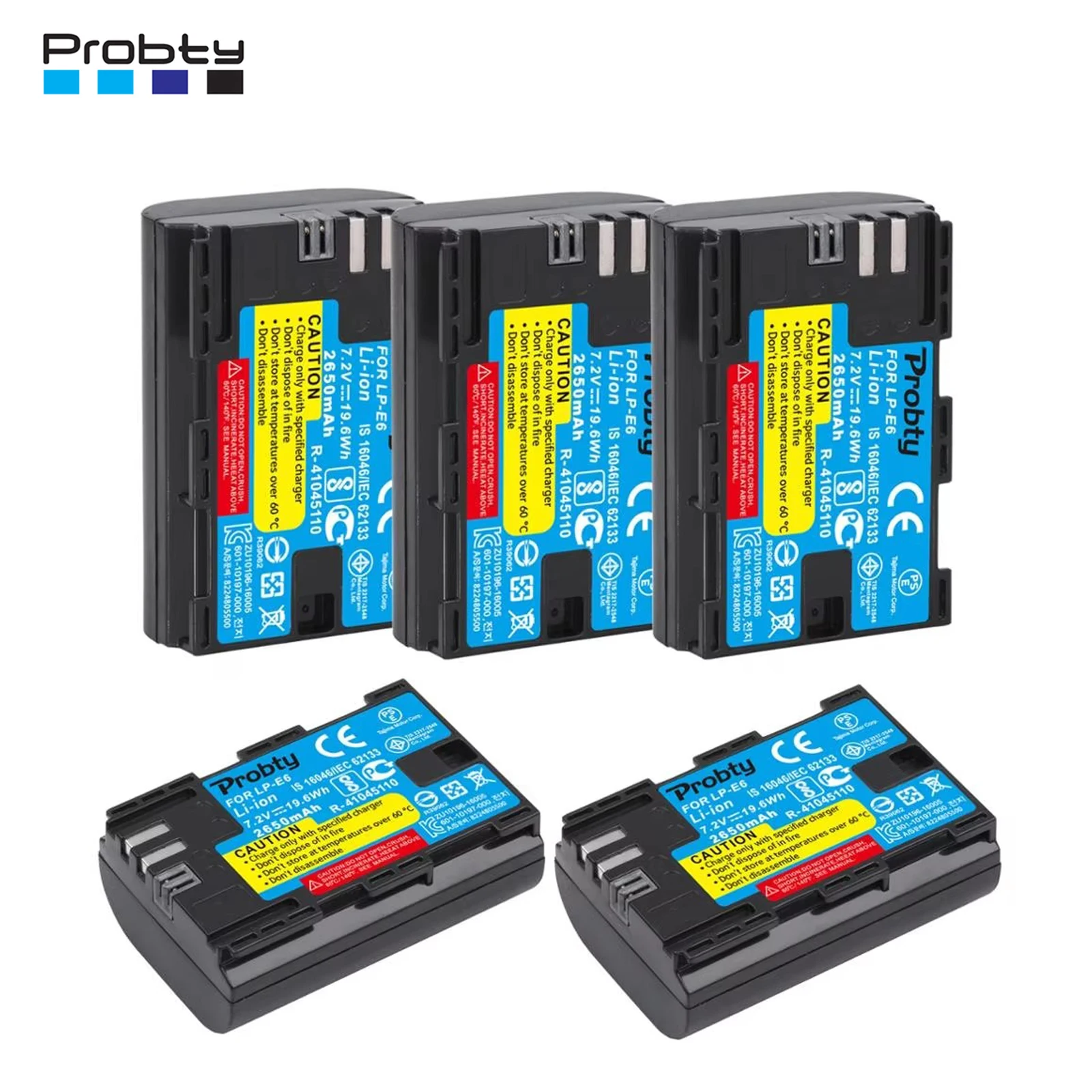 For canon 2650mAh 5pcs LP-E6 LP E6 LPE6 Camera Batteries For Canon 60D, 70D, 80D, 5DS R, 5D Mark II III IV, 6D, 7D, C700, XC15
For canon 2650mAh 5pcs LP-E6 LP E6 LPE6 Camera Batteries For Canon 60D, 70D, 80D, 5DS R, 5D Mark II III IV, 6D, 7D, C700, XC15
