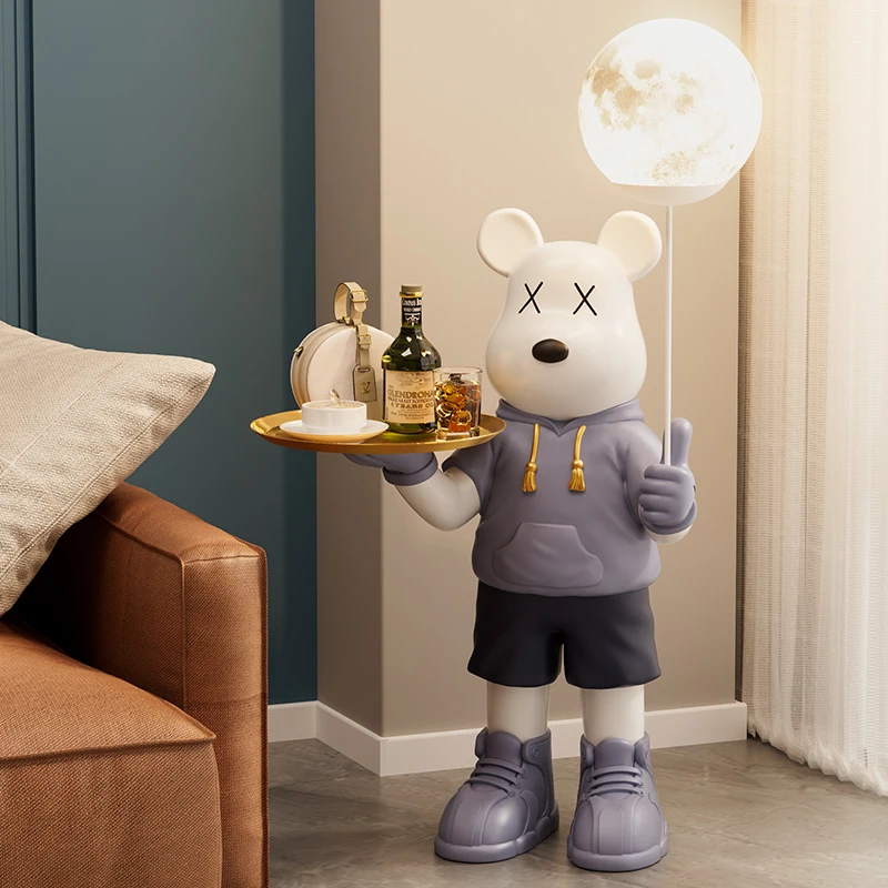 Modern Cartoon Bear Statue Large Floor Ornament Living Room TV Cabinet Entrance Home Decoration Accessories Housewarming Gifts
Modern Cartoon Bear Statue Large Floor Ornament Living Room TV Cabinet Entrance Home Decoration Accessories Housewarming Gifts