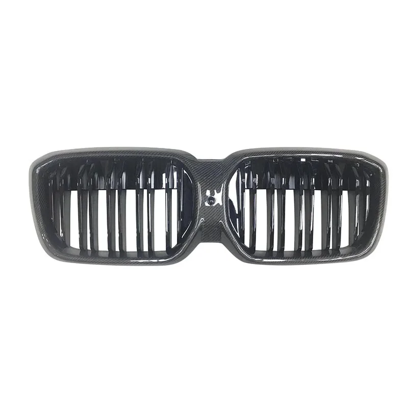 Carbon Fiber Double Slat Gloss Black Center Mesh Grill Grille Front Bumper Kidney for BMW IX3 G08i 2022-IN
Carbon Fiber Double Slat Gloss Black Center Mesh Grill Grille Front Bumper Kidney for BMW IX3 G08i 2022-IN