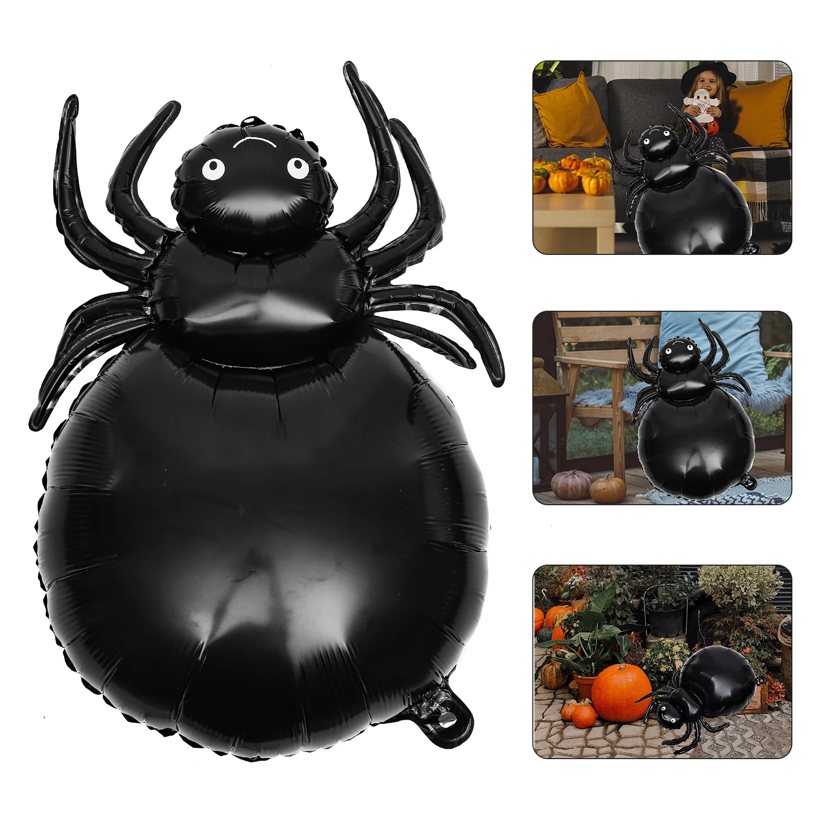 5pcs Spider Balloons Halloween Party Decorations Set Haunted House Layout Prop Scary Aluminium Film Balloons
5pcs Spider Balloons Halloween Party Decorations Set Haunted House Layout Prop Scary Aluminium Film Balloons