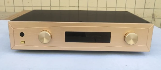 aluminum Amplifier case Home audio preamplifier chassis hifi DIY box (W436*H90*D30
aluminum Amplifier case Home audio preamplifier chassis hifi DIY box (W436*H90*D30
