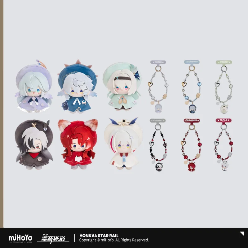 Presale Sunsyea Honkai Star Rail Official Merch miHoYo Original Authentic JJWW Series Keychain Robin Sunday Boothill Firefly
Presale Sunsyea Honkai Star Rail Official Merch miHoYo Original Authentic JJWW Series Keychain Robin Sunday Boothill Firefly
