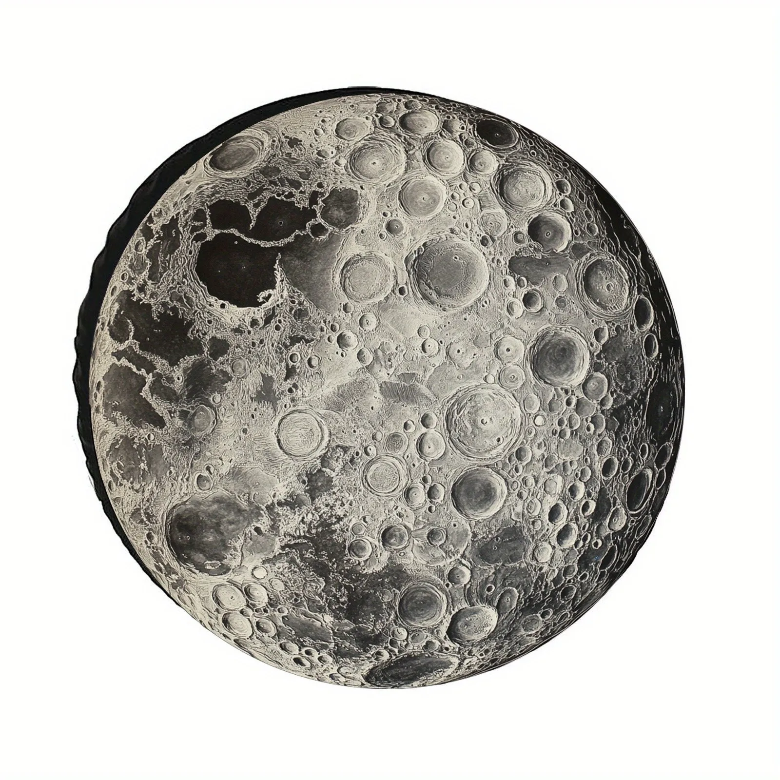 Realistic Lunar Surface Tire Cover Durable Polyester Outdoor Vehicle Spare Wheel Protector
Realistic Lunar Surface Tire Cover Durable Polyester Outdoor Vehicle Spare Wheel Protector