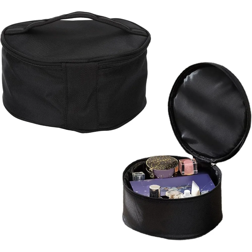 Waterproof Abrasion-Resistant Polyester Makeup Bag - Soft Sturdy Handle Travel Cosmetic Case for Brushes & Beauty Essentials
Waterproof Abrasion-Resistant Polyester Makeup Bag - Soft Sturdy Handle Travel Cosmetic Case for Brushes & Beauty Essentials