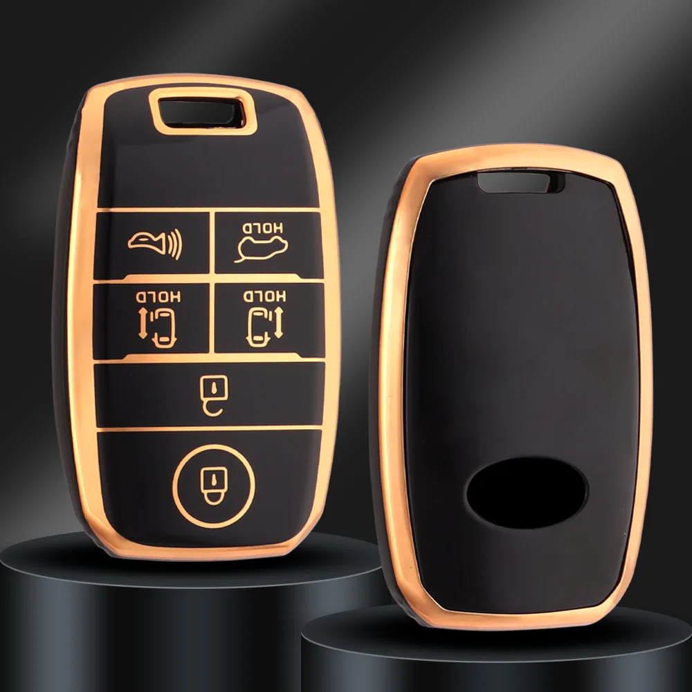 6 Buttons TPU Car Remote Key Case Cover Fob For Kia New Sedona Grand Carnival Snugly Sorento L580 Kia Doule Carnival Accessories
6 Buttons TPU Car Remote Key Case Cover Fob For Kia New Sedona Grand Carnival Snugly Sorento L580 Kia Doule Carnival Accessories