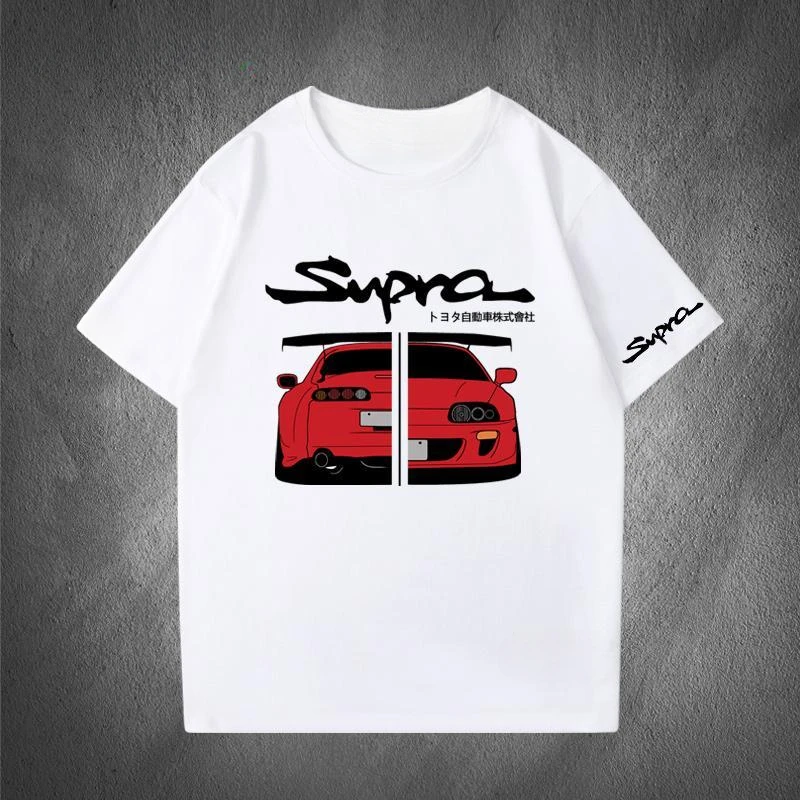 Sports Car Graphic Printed T-Shirt Men's Summer Comfort Loose Short Sleeve Cotton Crew Neck Top Fashion Trend Men's Clothing
Sports Car Graphic Printed T-Shirt Men's Summer Comfort Loose Short Sleeve Cotton Crew Neck Top Fashion Trend Men's Clothing