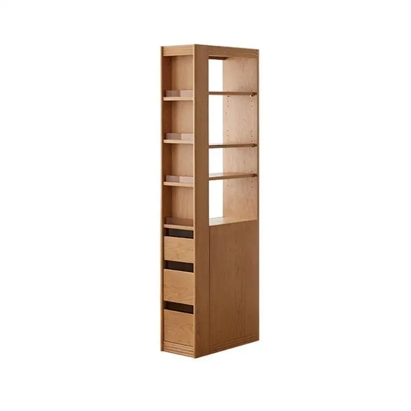 corner against the wall Extremely narrow storage High narrow bookshelf Cherry wood floor-to-ceiling living room crevice storage
corner against the wall Extremely narrow storage High narrow bookshelf Cherry wood floor-to-ceiling living room crevice storage
