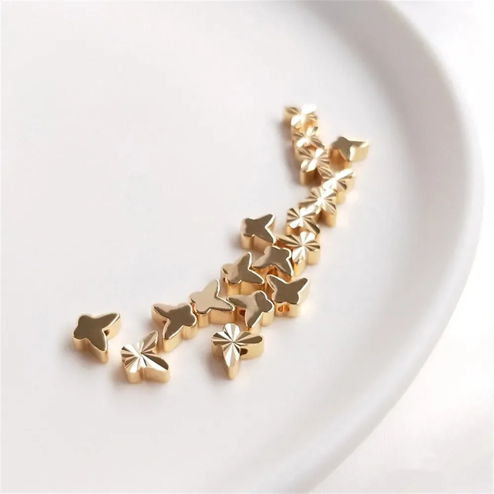 14K plated gold Butterfly bead, through hole, vertical hole, butterfly bead, diy handmade jewelry, loose bead
14K plated gold Butterfly bead, through hole, vertical hole, butterfly bead, diy handmade jewelry, loose bead