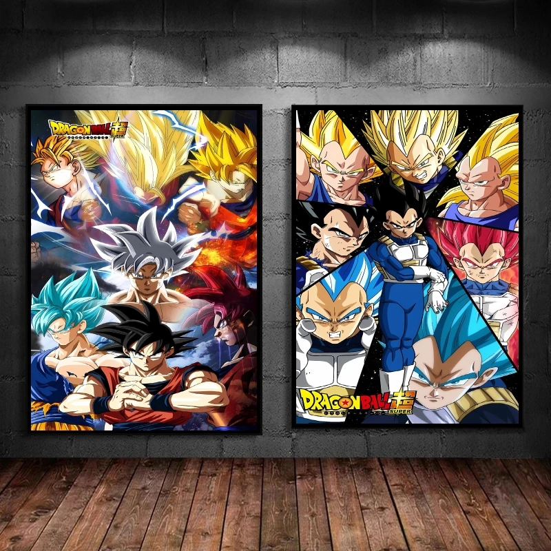 Canvas Wall Art HD Prints Dragon Ball Decor Gifts Goku Vegeta Modern Home Spray Painting Children's Bedroom Decoration Pictures
Canvas Wall Art HD Prints Dragon Ball Decor Gifts Goku Vegeta Modern Home Spray Painting Children's Bedroom Decoration Pictures