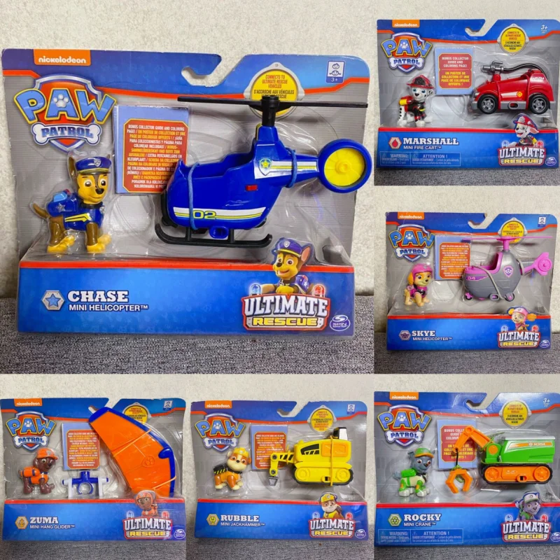 Original Paw Patrol Fire Rescue Ryder Chase Marshall Rocky Zuma Rubble Skye Action Figure Toy Anime Birthday Christmas Gift
Original Paw Patrol Fire Rescue Ryder Chase Marshall Rocky Zuma Rubble Skye Action Figure Toy Anime Birthday Christmas Gift