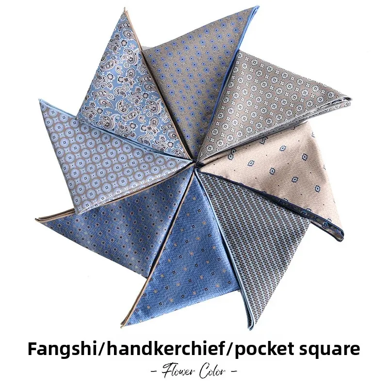 Retro Business Suit Pocket Scarf Square 1200 Stitches High Density Men's Elegant Etiquette Versatile Decoration Double Sided
Retro Business Suit Pocket Scarf Square 1200 Stitches High Density Men's Elegant Etiquette Versatile Decoration Double Sided