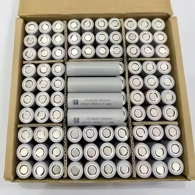 YFH 18650 Батарея 3,7 В 3000 мАч Литий-ионная аккумуляторная батарея подходит для игрушек, фонариков, инструментов и т. д.
YFH 18650 Батарея 3,7 В 3000 мАч Литий-ионная аккумуляторная батарея подходит для игрушек, фонариков, инструментов и т. д.