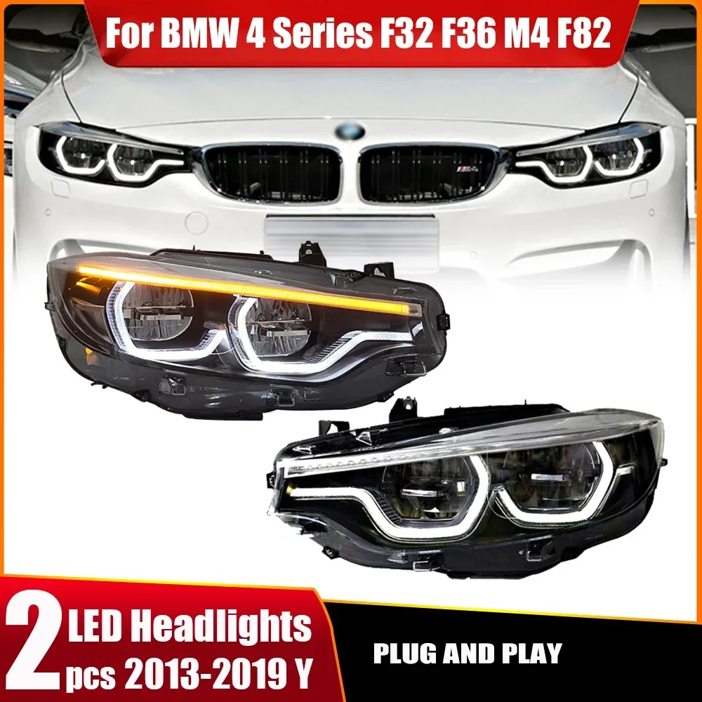 Car Lights for F32 F36 F82 4 Series 2013-2019 LED Auto Headlight Assembly Upgrade High Original Design Automotive Accessories
Car Lights for F32 F36 F82 4 Series 2013-2019 LED Auto Headlight Assembly Upgrade High Original Design Automotive Accessories