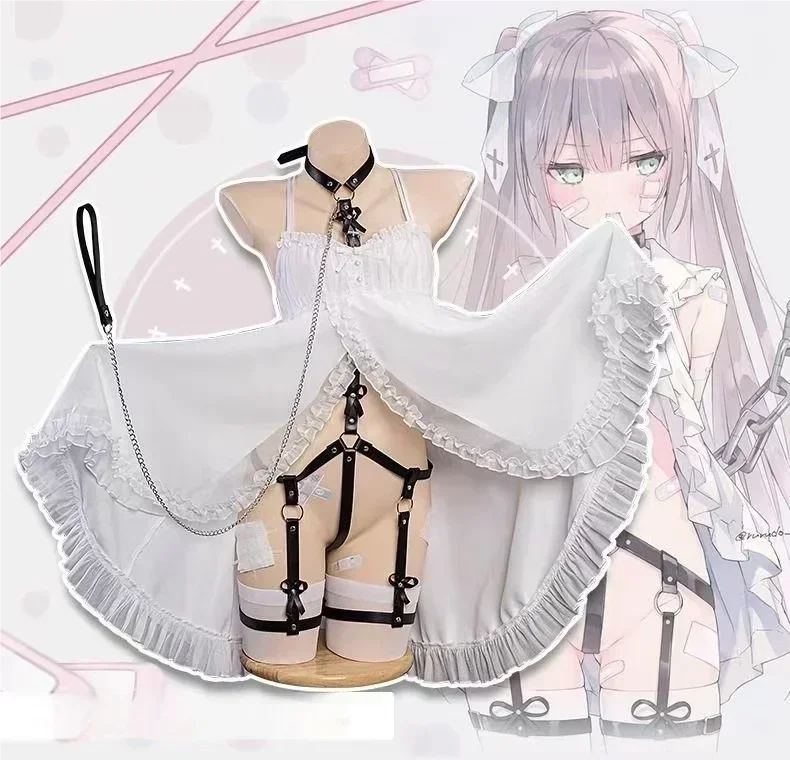 Cosplay Miku costume women's doubles ponytail dress lingerie loli sexy suit 2025
Cosplay Miku costume women's doubles ponytail dress lingerie loli sexy suit 2025