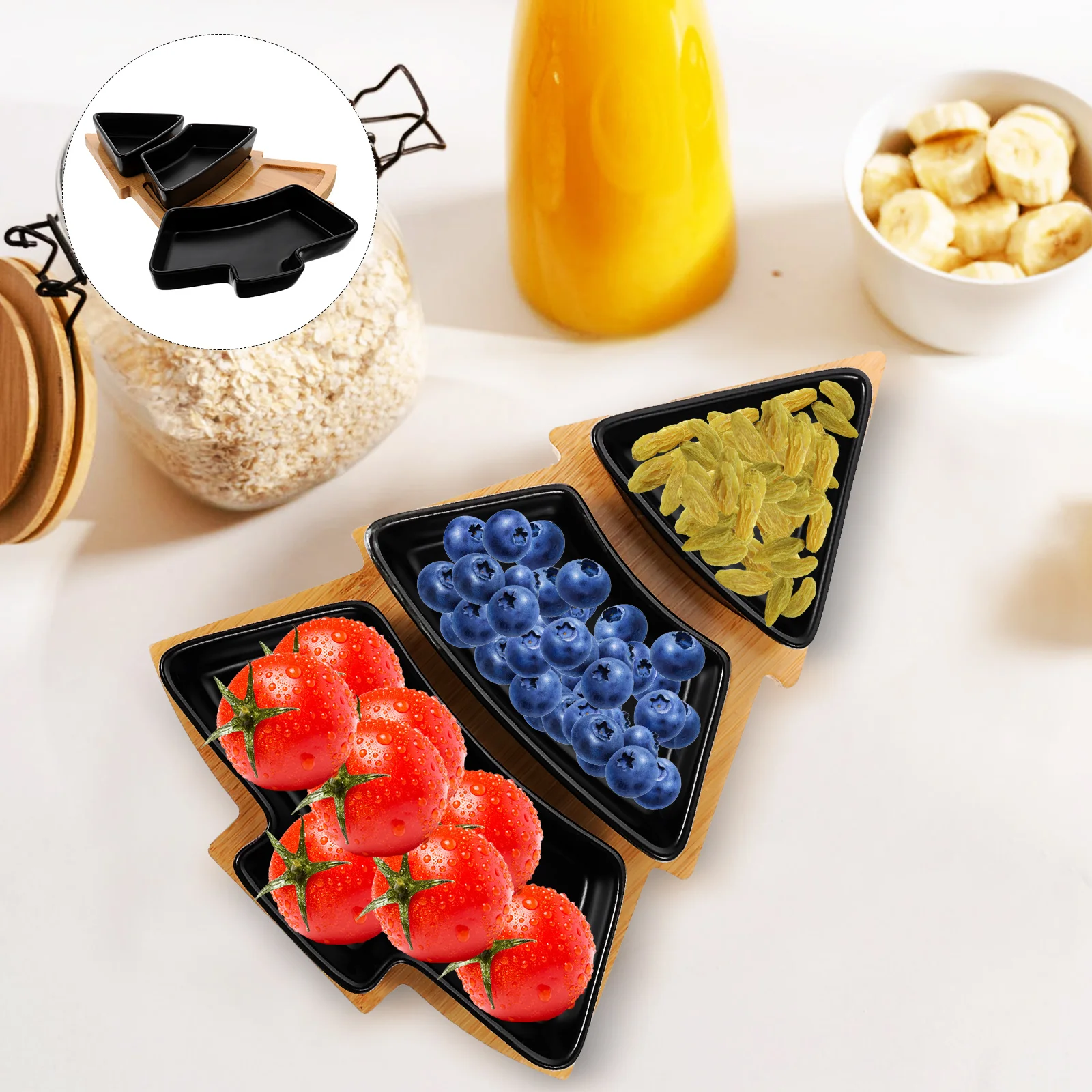 1 Set Christmas Tree Snack Ceramic Dry Fruit Plate Candy Storage Tray Multi Grid Food Plate Desktop Serving Dish Wear Resistant
1 Set Christmas Tree Snack Ceramic Dry Fruit Plate Candy Storage Tray Multi Grid Food Plate Desktop Serving Dish Wear Resistant