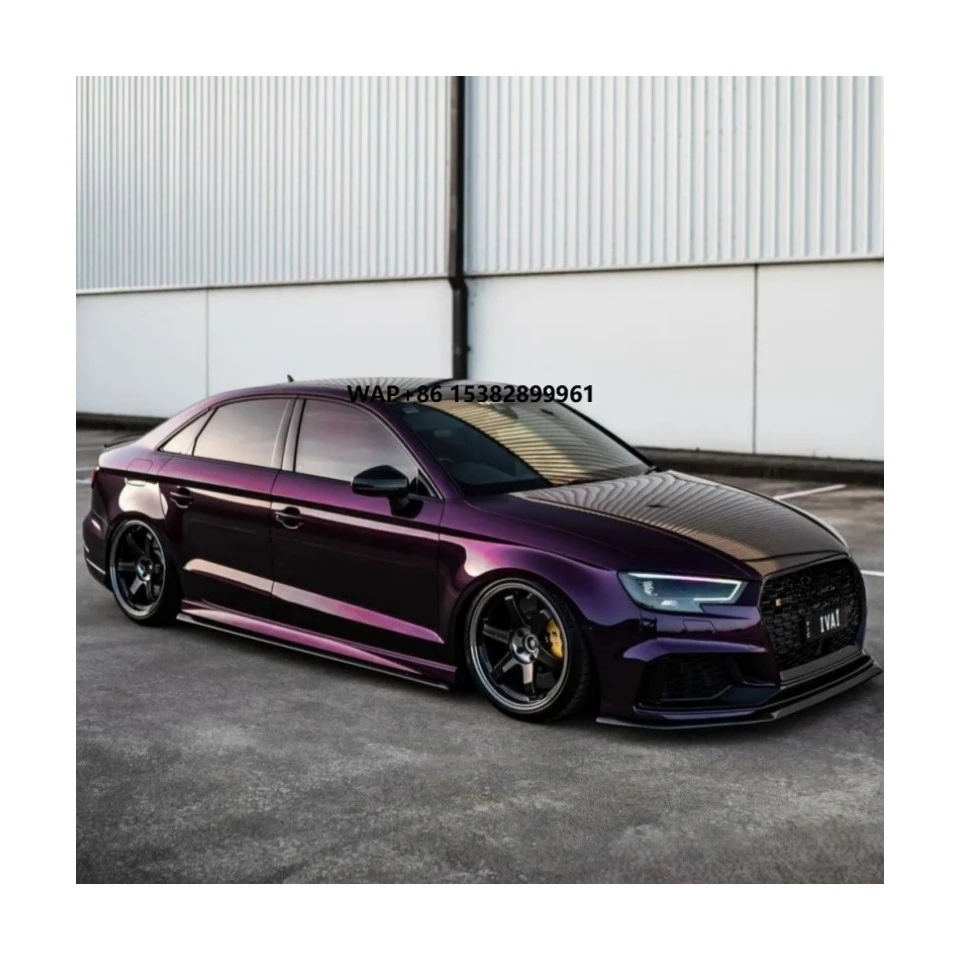 Vinyl Wrap Air Bubble Free Color Change Metallic Midnight Purple Car Vinyl Film
Vinyl Wrap Air Bubble Free Color Change Metallic Midnight Purple Car Vinyl Film