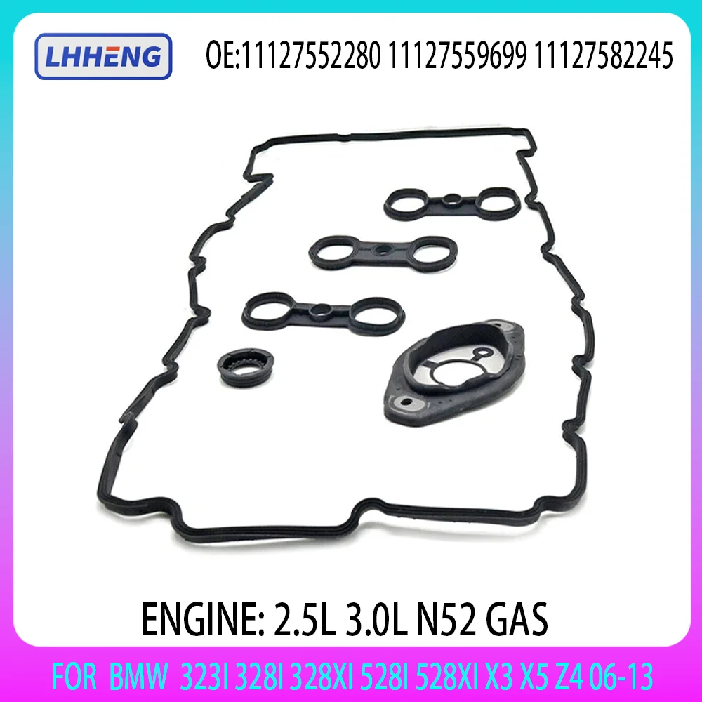 Camshaft Adjuster Eccentric Shaft Seal w Valve Cover Gasket For BMW 2.5L 3.0L N52 GAS 323I 328I 328XI 528I 528XI X3 X5 Z4 06-13
Camshaft Adjuster Eccentric Shaft Seal w Valve Cover Gasket For BMW 2.5L 3.0L N52 GAS 323I 328I 328XI 528I 528XI X3 X5 Z4 06-13