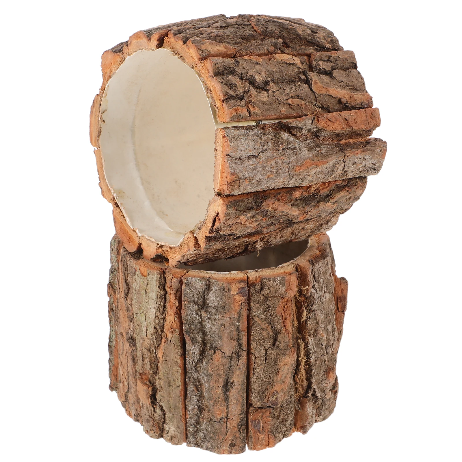 2 Pcs Rustic Tree Bark Flower Bucket Wood Vase Planters Log Containers Pastoral Style Home Decor Balcony Office Use Durable
2 Pcs Rustic Tree Bark Flower Bucket Wood Vase Planters Log Containers Pastoral Style Home Decor Balcony Office Use Durable