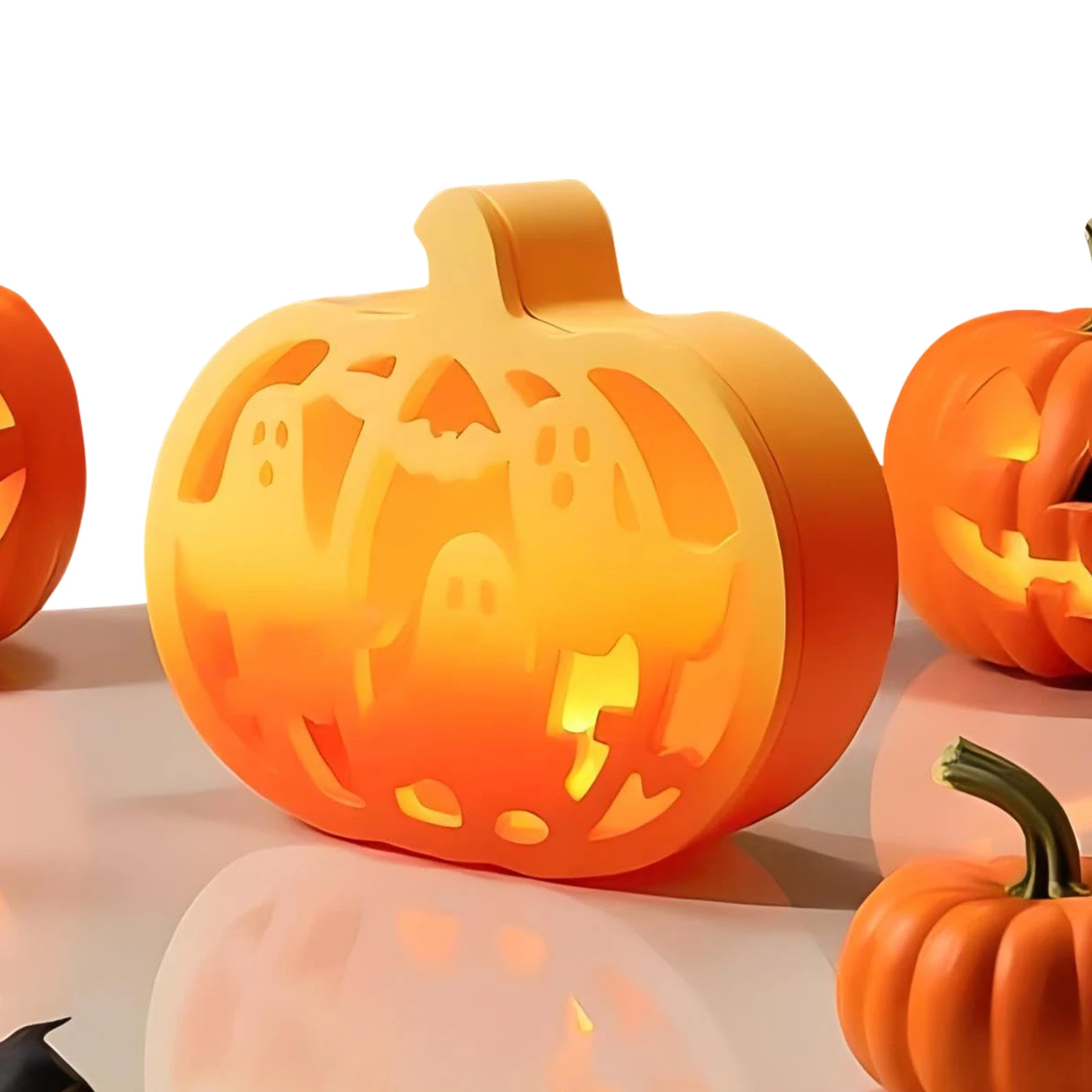 4 Pcs Halloween Pumpkin Silicone Molds Tea Light Holder Plaster Molds Gypsum Molds for Home Crafts
4 Pcs Halloween Pumpkin Silicone Molds Tea Light Holder Plaster Molds Gypsum Molds for Home Crafts