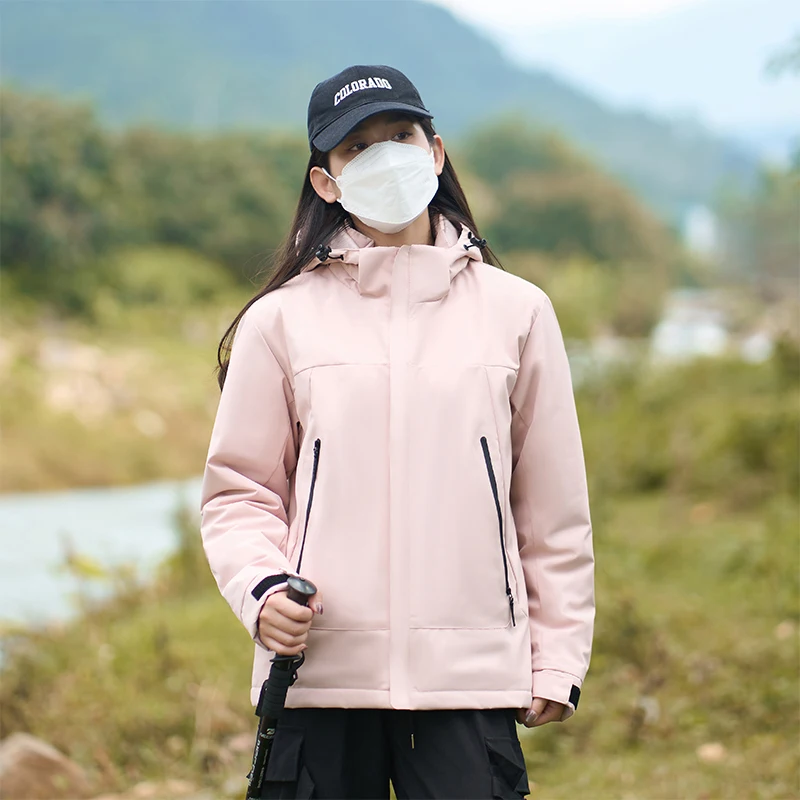 Women New Casual Hooded Jacket Long Sleeve Cardigan Autumn Winter Windproof Windbreaker Couple Men Outdoor Waterproof Loose Coat
Women New Casual Hooded Jacket Long Sleeve Cardigan Autumn Winter Windproof Windbreaker Couple Men Outdoor Waterproof Loose Coat