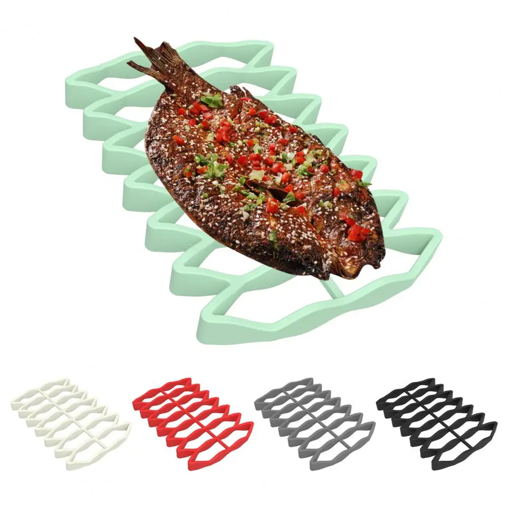 Cooking Rack for Grill Silicone Roasting Rack for Pressure Cookers Air Fryers Non Stick Heat-resistant Rack Grill Mat for Even
Cooking Rack for Grill Silicone Roasting Rack for Pressure Cookers Air Fryers Non Stick Heat-resistant Rack Grill Mat for Even