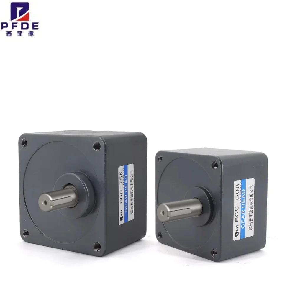 2GN 3GN 4GN 5GN 5GU 6GU 7GU Reduction Gear Box Ratio 1:3 to 1:300 450rpm to 4.5rpm Reduction Gearbox for 6W~400W AC Gear Motor
2GN 3GN 4GN 5GN 5GU 6GU 7GU Reduction Gear Box Ratio 1:3 to 1:300 450rpm to 4.5rpm Reduction Gearbox for 6W~400W AC Gear Motor