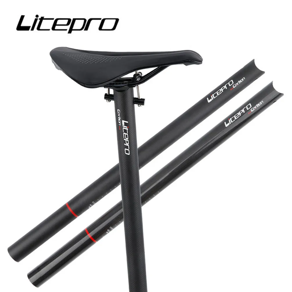 Litepro Folding Bike Carbon Fibre Seatpost 31.8/33.9mm*580MM 412 SP8 Fnhon Bicycle Ultralight Seat Post Cycling Parts Seat Tube
Litepro Folding Bike Carbon Fibre Seatpost 31.8/33.9mm*580MM 412 SP8 Fnhon Bicycle Ultralight Seat Post Cycling Parts Seat Tube