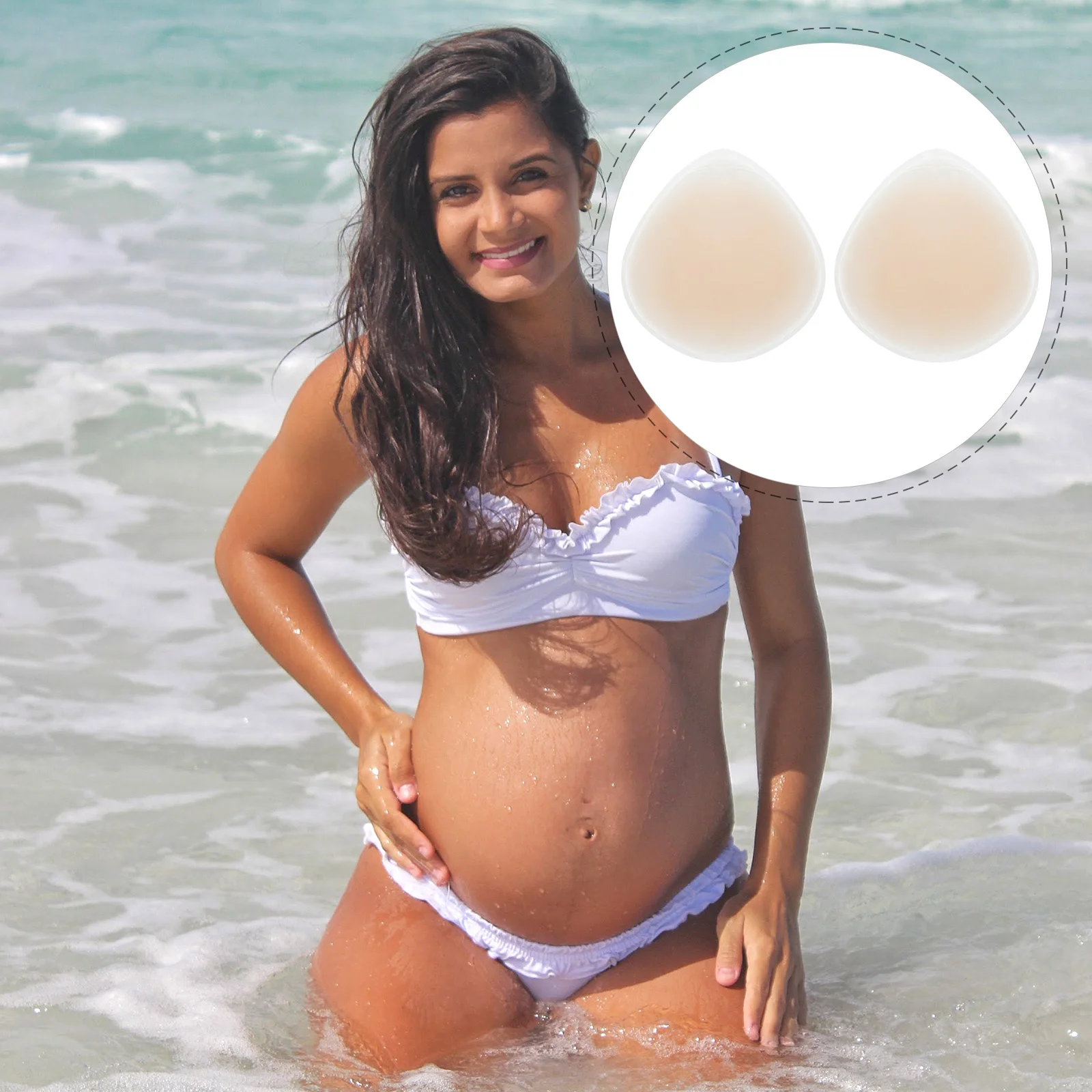 2 Pcs Women's Private Parts Screen Protector Bikinis Breast Pasties Silicone Pad Multicolor Woman Swim Pads Silica Gel
2 Pcs Women's Private Parts Screen Protector Bikinis Breast Pasties Silicone Pad Multicolor Woman Swim Pads Silica Gel