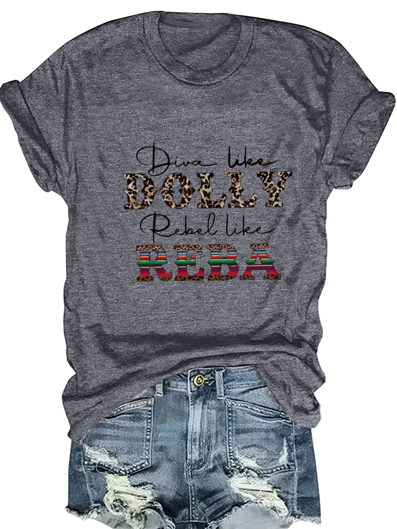 Модная женская футболка с круглым вырезом и коротким рукавом, с принтом в виде букв, повседневная, удобная, женский топ
Модная женская футболка с круглым вырезом и коротким рукавом, с принтом в виде букв, повседневная, удобная, женский топ