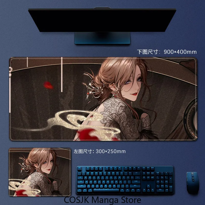 Anime Path to Nowherer Extended Mouse Pad Large Gaming Desk Mat Non-Slip Keyboard Pad for PC Laptop Desktop Decoration
Anime Path to Nowherer Extended Mouse Pad Large Gaming Desk Mat Non-Slip Keyboard Pad for PC Laptop Desktop Decoration