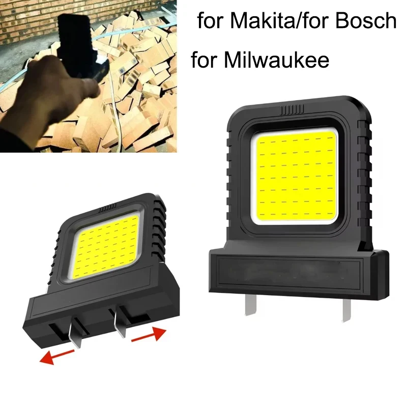 Power Tool Accessories LED Work Light for Makita for Milwaukee for Dewalt 20V-21V Li-ion Battery portable flashlight floodlight
Power Tool Accessories LED Work Light for Makita for Milwaukee for Dewalt 20V-21V Li-ion Battery portable flashlight floodlight