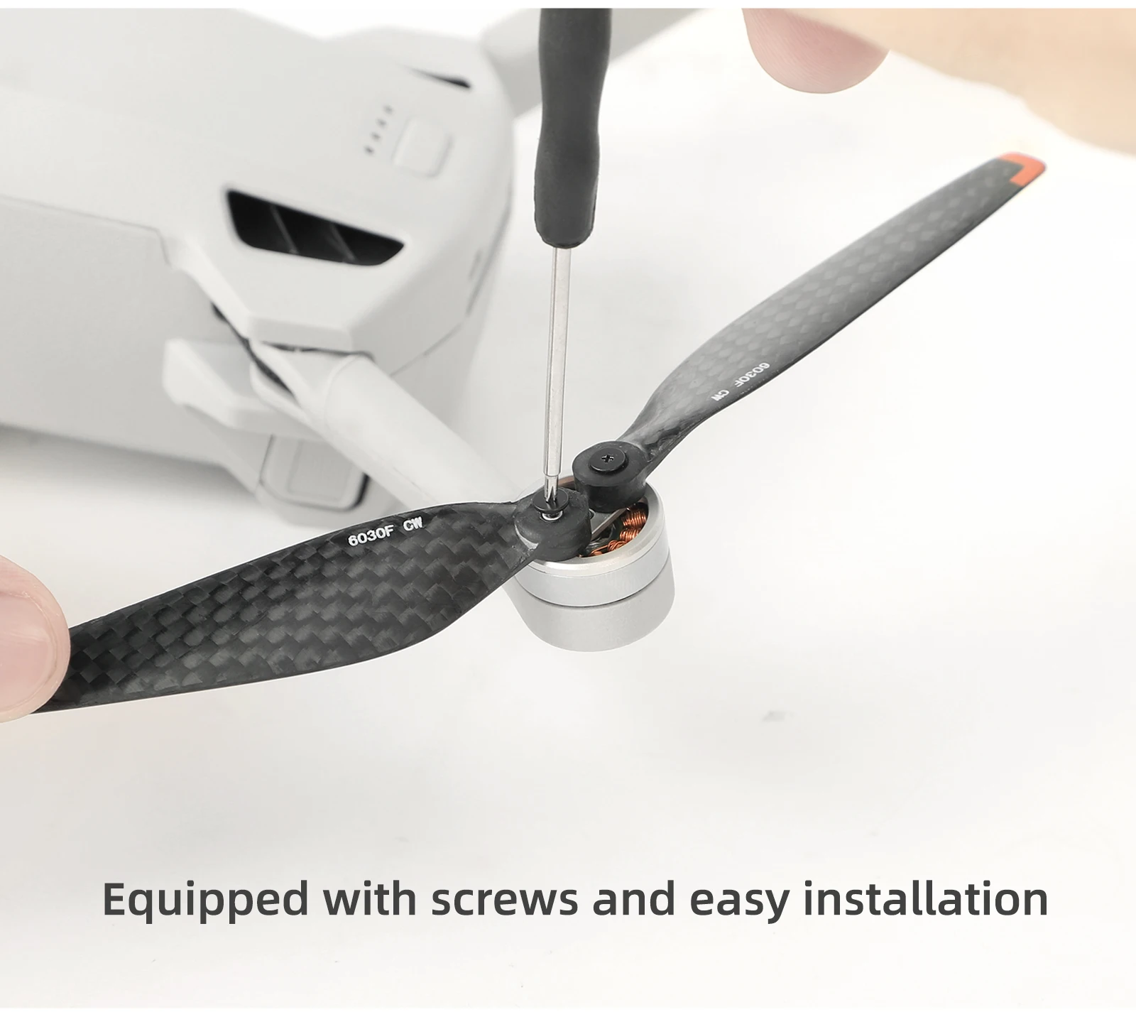 Suitable For DJI Mini 3 Pro Propeller 6030F Carbon Fiber Propeller Small And Low Noise Wing Blade Accessories
Suitable For DJI Mini 3 Pro Propeller 6030F Carbon Fiber Propeller Small And Low Noise Wing Blade Accessories