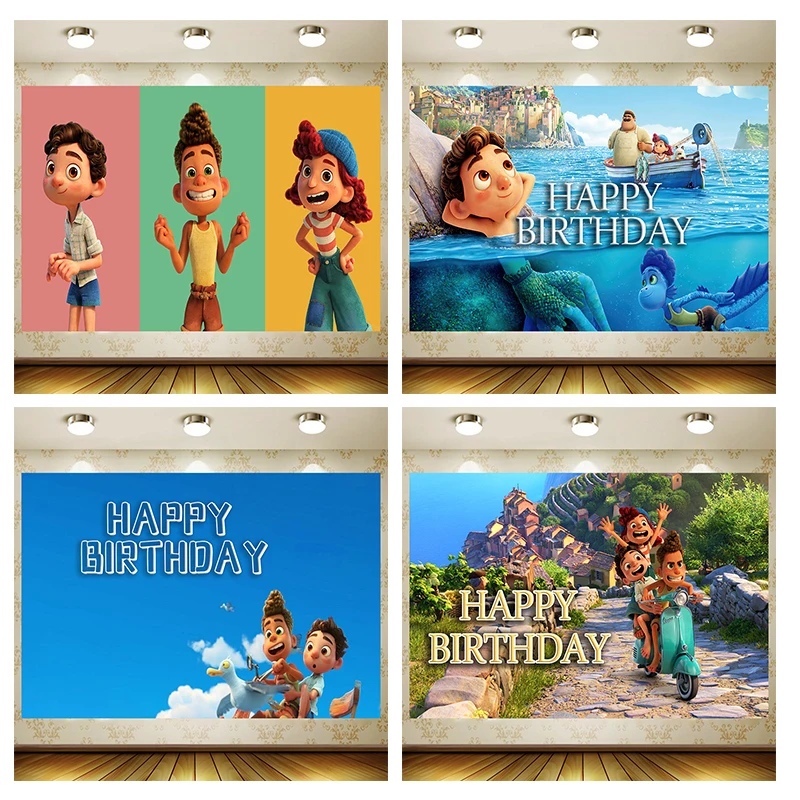 Luca Backdrop Children Birthday Supplies Girl Princess Party Cartoon Decoration Background Photography
Luca Backdrop Children Birthday Supplies Girl Princess Party Cartoon Decoration Background Photography