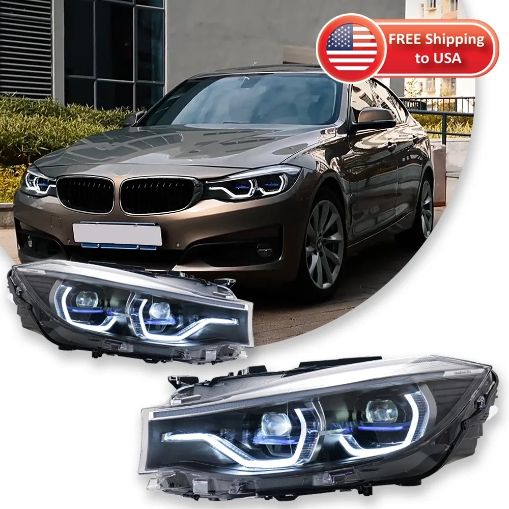 TYPY Car Lights For BMW 3 Series GT F34 Headlight 2013-2019 DRL LED Projector Headlamps Turn Signal Car Accessories
TYPY Car Lights For BMW 3 Series GT F34 Headlight 2013-2019 DRL LED Projector Headlamps Turn Signal Car Accessories