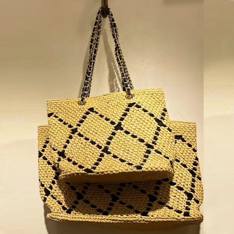 Handwoven Beach Straw Tote Bag For Women Luxury Designer Handbag And Purse 2026 New In Grass With Inner Pocket Underarm Shoulder
Handwoven Beach Straw Tote Bag For Women Luxury Designer Handbag And Purse 2026 New In Grass With Inner Pocket Underarm Shoulder