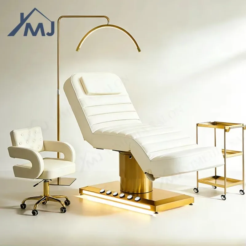Beauty Salon Set Facial Spa Treatment Bed Luxury Electric Lash Beds
Beauty Salon Set Facial Spa Treatment Bed Luxury Electric Lash Beds