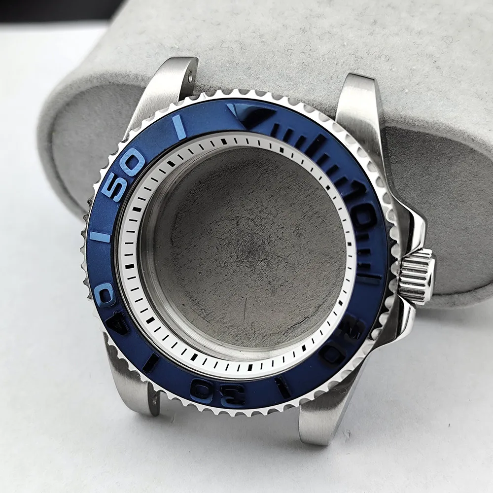 High-quality 40.5mm Silvery Have Chapter Ring Steel Case Fit NH35 NH36 Movement Case Sapphire Glass Watch Parts and accessorie
High-quality 40.5mm Silvery Have Chapter Ring Steel Case Fit NH35 NH36 Movement Case Sapphire Glass Watch Parts and accessorie