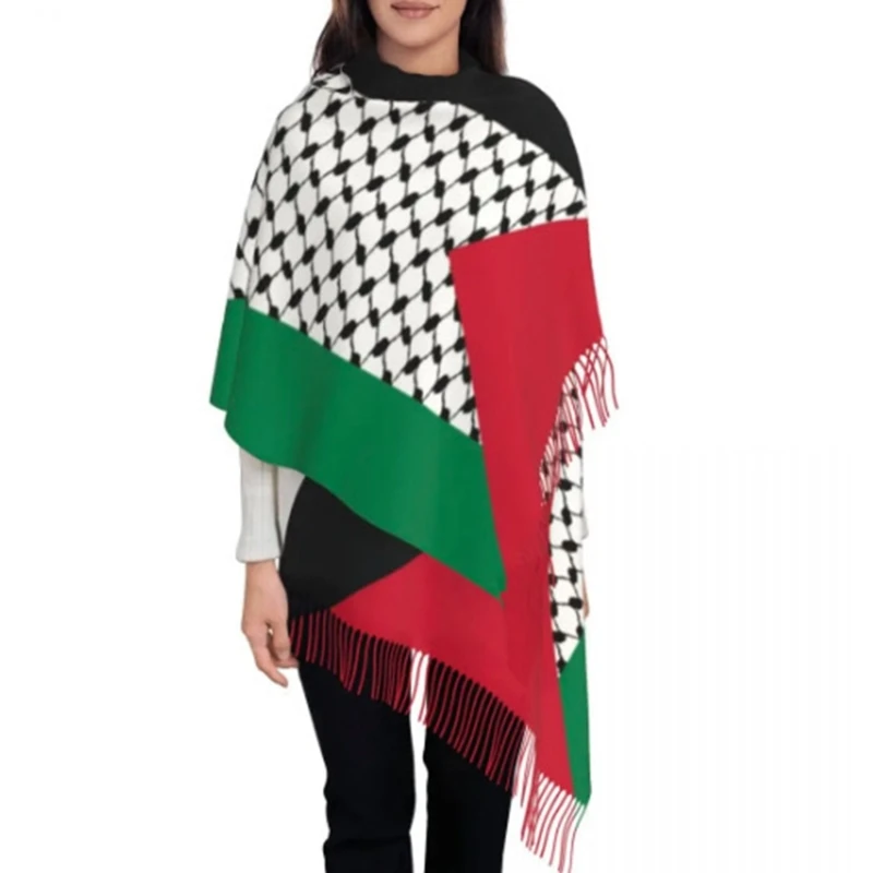Men Women Palestinian Pray Scarf for Church Winter Outdoor Arab Scarf Turban with Long Tassels Religious Tradition Pattern Shawl
Men Women Palestinian Pray Scarf for Church Winter Outdoor Arab Scarf Turban with Long Tassels Religious Tradition Pattern Shawl