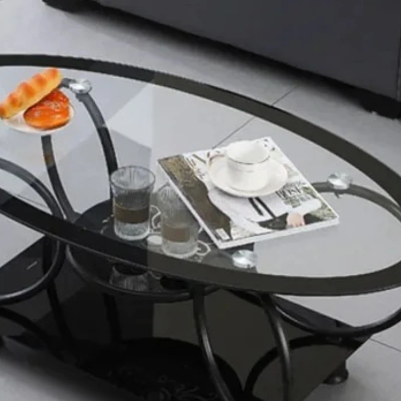 Transparent Glass Coffee Table Lifting Oval Metal Apartamento Side Table Sedentary Narrow Night Mesa De Centro Sala Furniture
Transparent Glass Coffee Table Lifting Oval Metal Apartamento Side Table Sedentary Narrow Night Mesa De Centro Sala Furniture