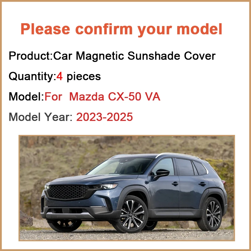 4PCS Mud Flaps For Mazda CX 50 Accessories VA 2023 2024 2025 Mudflaps Fender Mudguard Front Rear Splash Guard Protector Cover
4PCS Mud Flaps For Mazda CX 50 Accessories VA 2023 2024 2025 Mudflaps Fender Mudguard Front Rear Splash Guard Protector Cover