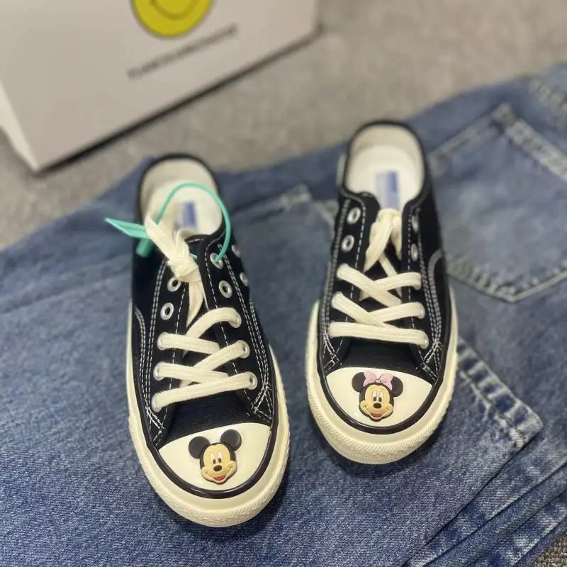 Disney Children's Casual Shoes Minnie Girls Sneakers Mickey Boys Canvas Shoes Anti-slip Soft Sole Kids Black Shoes Size 35-40
Disney Children's Casual Shoes Minnie Girls Sneakers Mickey Boys Canvas Shoes Anti-slip Soft Sole Kids Black Shoes Size 35-40